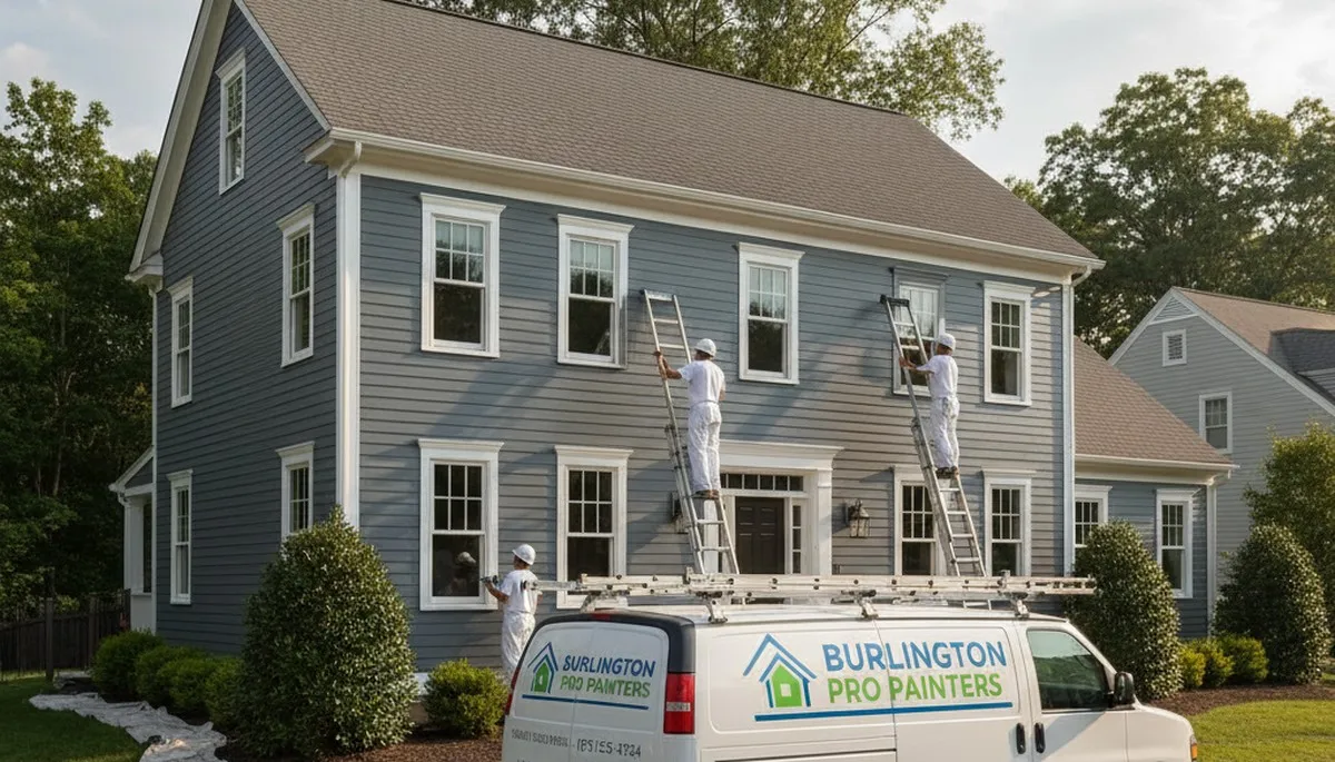 Professional house painting service in Andover, MA for exterior and interior home projects