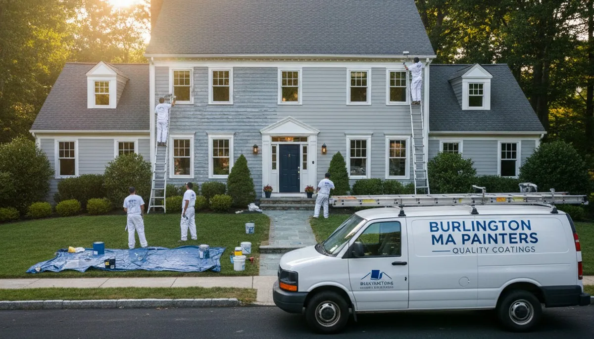 Andover, MA house painters providing professional exterior and interior painting services