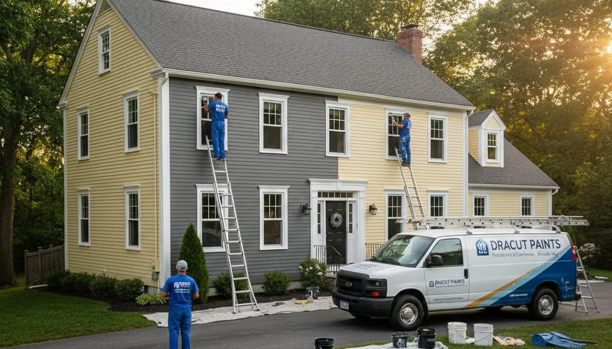 Andover, MA house painting service for residential exterior and interior painting projects