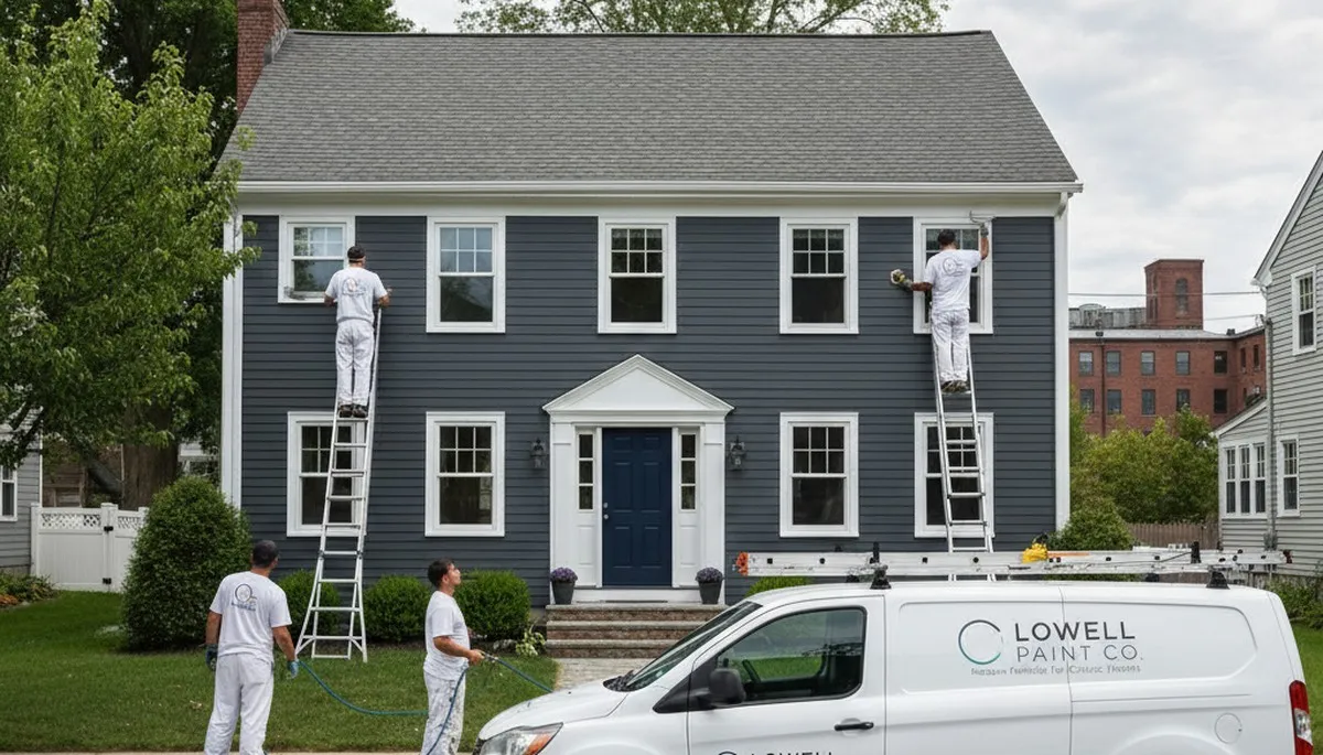 Andover, MA house painters providing professional exterior and interior painting services