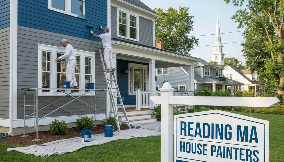 Andover, MA house painters providing professional interior and exterior painting services